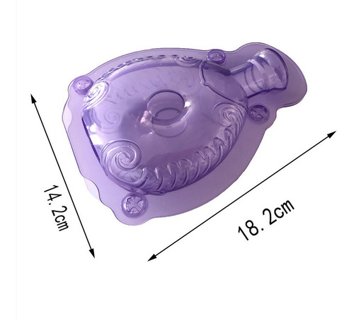 3d Perfume Molde Plastico Duro Molde De Chocolate De Policar