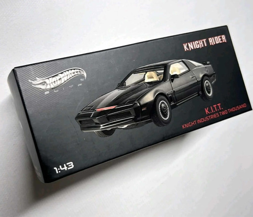 Hot Wheels Elite Knight Rider Kitt 1/43 Muy Raro
