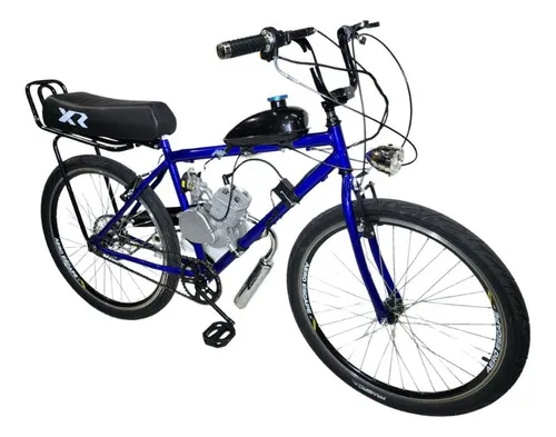 Bicicleta Azul Motorizada 80cc Aro 26, Produto Masculino Bicicleta Nunca  Usado 77256613