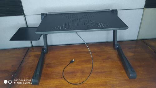 Mesa Ajustable Para Laptop Con Fan Cooler Modelo Nuevo
