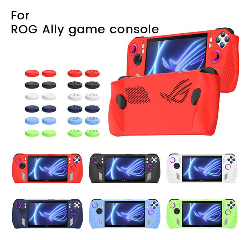 Para Console De Jogos Portátil Ally, Proteção De Silicone Co