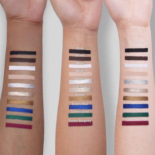 Goc, Lápiz Delineador De Ojos A Prueba De Agua Color Rose Gold