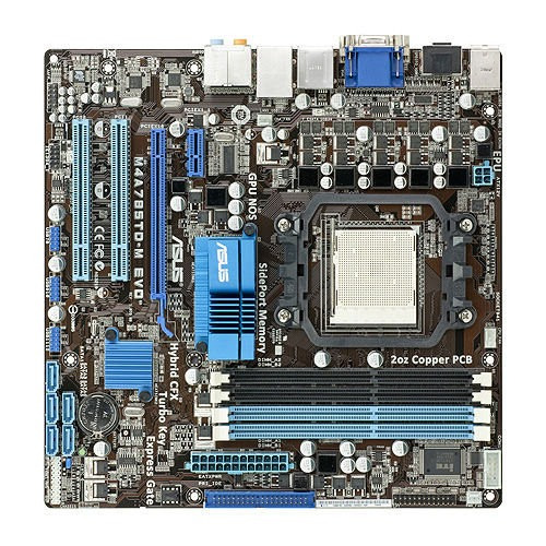 Placa Mae Asus M4a785td-m Evo Am3 4x Ddr3 Hdmi Dvi Garantia (Usado)