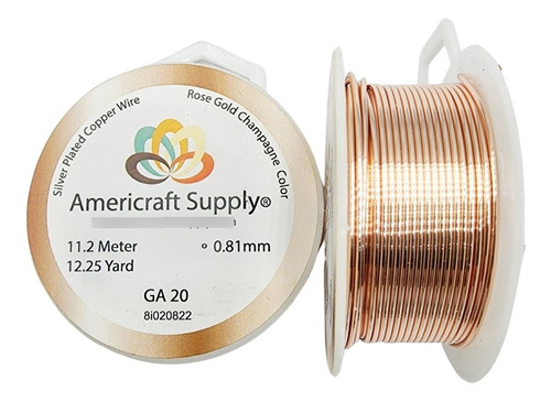 Alambre Para Bisutería Americraft Supply Calibre 20