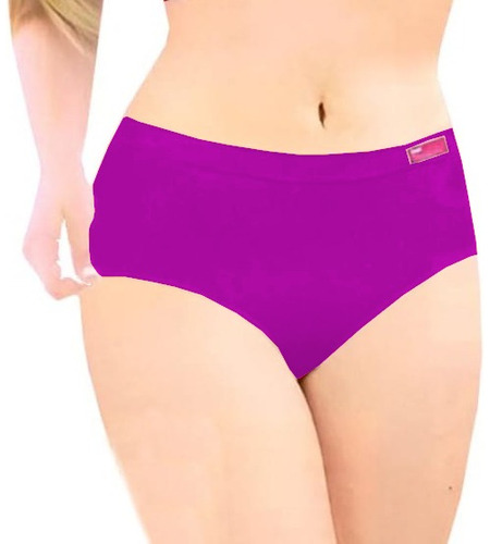 Pantaleta Sexy Dama 3/4 Body Siluette Modelo 2531 Pack 6pzs