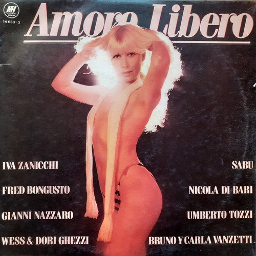 Vinilo Amore Libero (varios Interpretes)