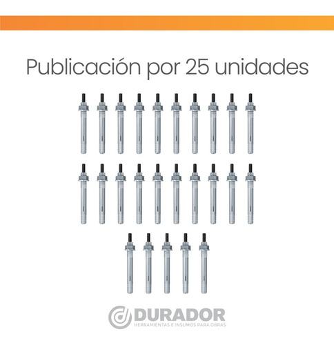 Imagen 3 de 8 de Broca Perno Fischer 12x120 - Caja X 25 Unidades