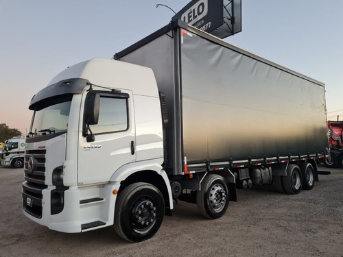 Imagem 4 de 20 de Volkswagen Constellation 24.280 8x2 Bitruck Sider 9 Mts