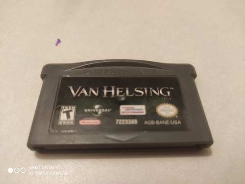 Van Helsing Gba Nintendo Game Boy Advance Original