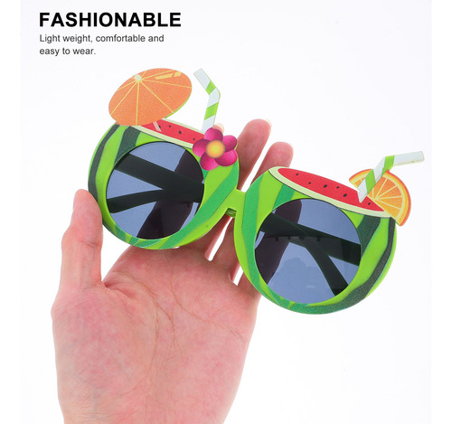 Anteojos De Sandía Luau Party Sunglasses Funny Beach