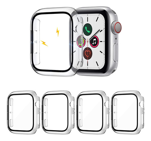 Paquete De 4 Fundas Compatibles Con Watch De 1 732 Pulgadas