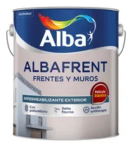 Comprar Pintura Albafrent Muros Impermeabilizante 20lt - Pintu Zero
