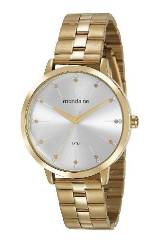 Relógio Mondaine Feminino Dourado 53659lpmvde1 Frete Grátis