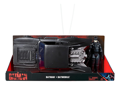 Batman Pelicula Batimovil Con Figura De Batman De 30 Cm