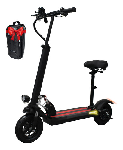 Scooter Eléctrico Plegable De 800 W, Velocidad Hasta 45 Km/h