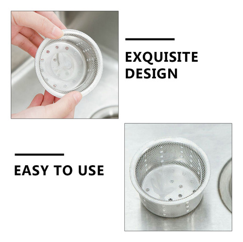 Filtros De Basura Desechables Para Fregadero De Cocina, 200