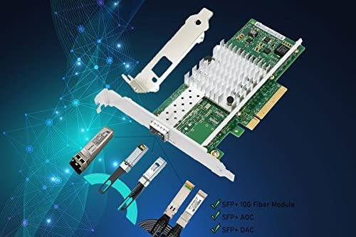 Tarjeta De Red De 10 Gb, Puerto Sfp+ Único, Pci Express X8 E