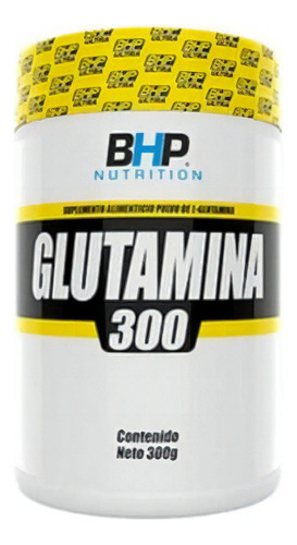 Glutamina L-glutamina Ultra Bhp 300 G Sabor Sin sabor