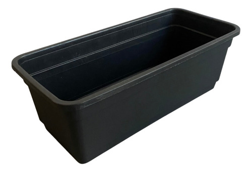 Maceta Plástica Jardinera Rectangular N 45 Cm Eco X 10 Unid