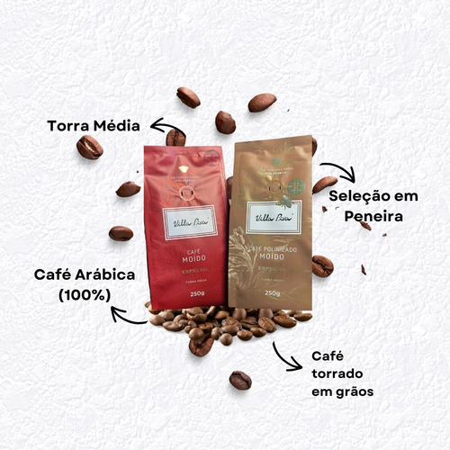 Café Especial Villa Piva Em Grãos - 250g