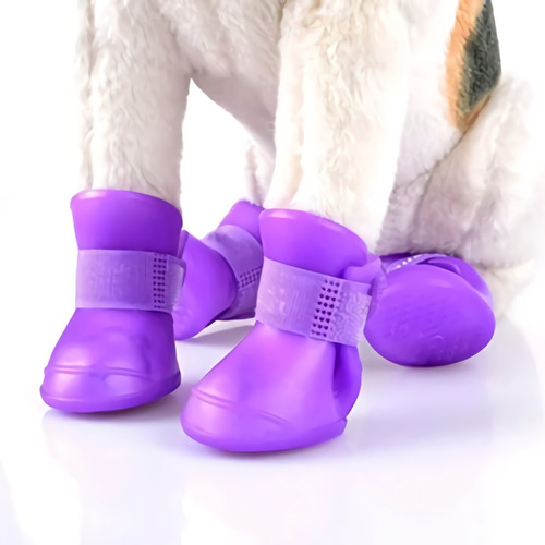 Zapatos Media Botas Impermeables Lluvia Mascota Perro Xxl