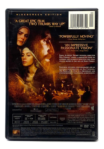 Dvd Película La Pasión De Cristo / Muy Buena (Usado)