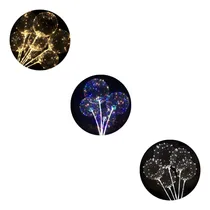 Comprar Globo Burbuja Luminoso Led  Palito De 40cm X 40uni + Pilas Blanco Burbuja