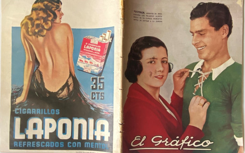 El Gráfico Nº 785 Revista Fútbol Uruguay Vs Argentina 1934