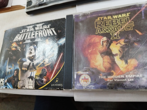 Star Wars Battlefront Ii (2005) E Rebel Assault Ii Pc Cd-rom