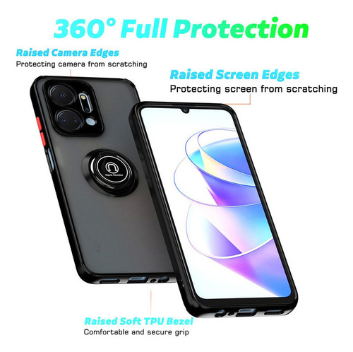 Xing Para Honor X9a/x8a/x7a Caja Del Teléfono Del Anillo