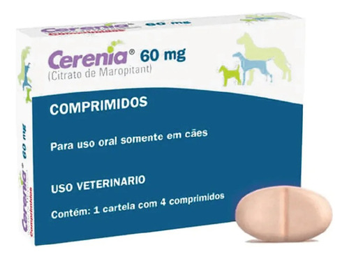 Cerenia 60 Mg Sellado, , V: 04/2024 (4 Comprimidos)