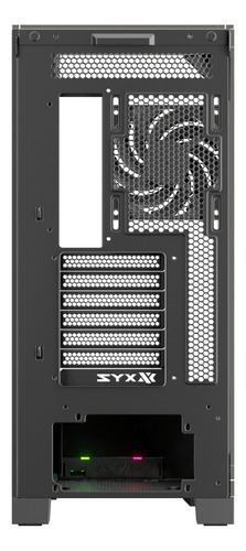 Gabinete Xyz Trifecta 2 Fans Argb Controller 3d Glass Usb C Black