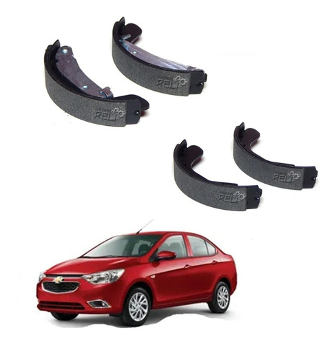 Balatas Traseras Tambor Para Chevrolet Aveo Ng 1.5 