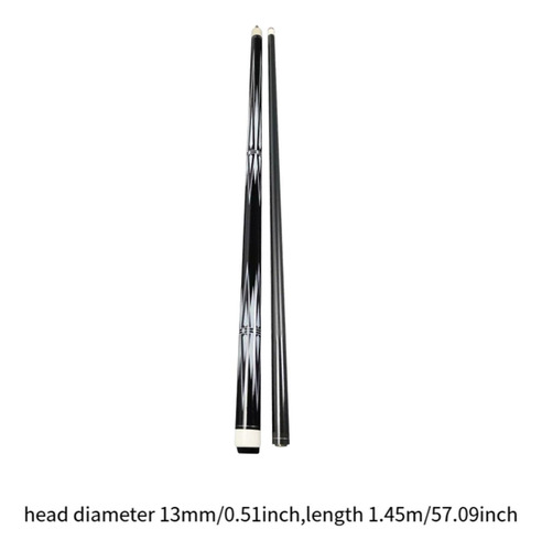 1/2 Split Billiard Cue Billiard Stick 13 Mm Consejo Dos