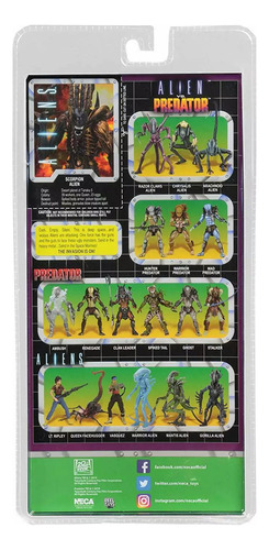 Mz Figuras De Acción Neca Alien Scorpion Movable Xenomorph