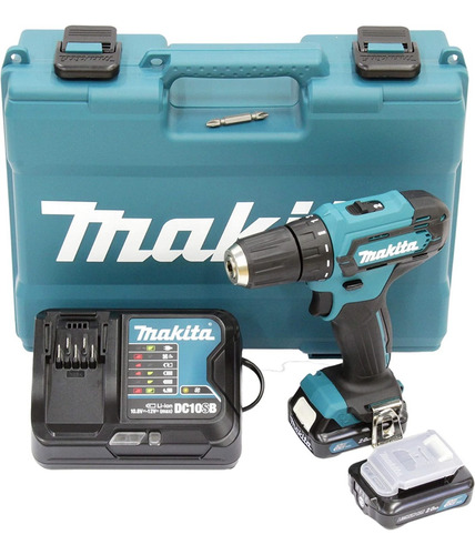 Taladro A Batería Makita 18 Volt Df457dwe 2 Bat Y Cargador