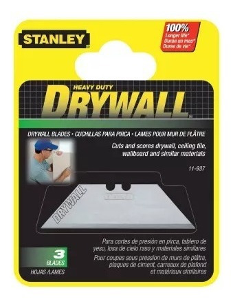 Hoja Repuesto Bisturí Drywall Stanley