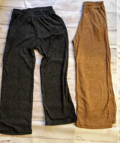 jugar Especial estrés Pantalon Pallazo Morley Lanilla