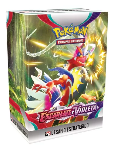 Jogo de Cartas POKEMÓN Scarlet & Violet Booster (Idade Mínima Recomendada:  6 anos - Envio Aleatório)