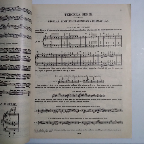 Ritmo De Los Dedos Libro Antiguo, Ejercicios Técnicos, Piano (Usado)
