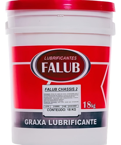Balde De Graxa Falub Chassis 18kg