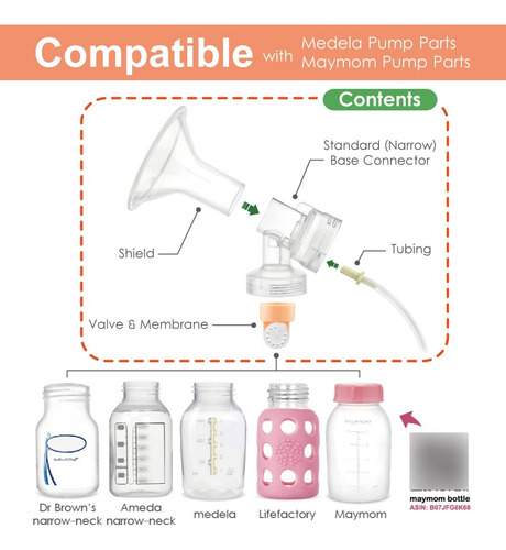 Kit De Extractor De Leche Para Extractor Medela Style Advanc