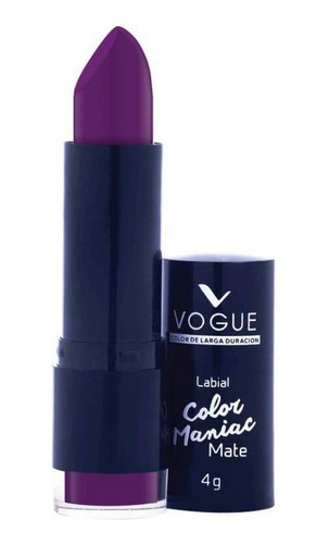 Labiab Color Maniac Mate Vogue Tono Travesia