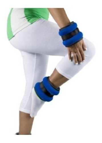 Imagen 2 de 3 de Set Gym: Colchoneta/mat + Kit De Pesas Tobillera Y/o Muñeca