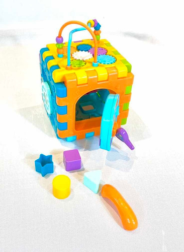 Juguete De Encastre Cubo Armable Didáctico Con Piano