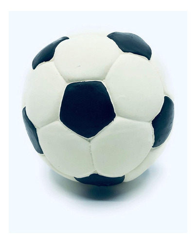 Balón De Fútbol Grande - Juguete Para Perros Suave Y Chirr