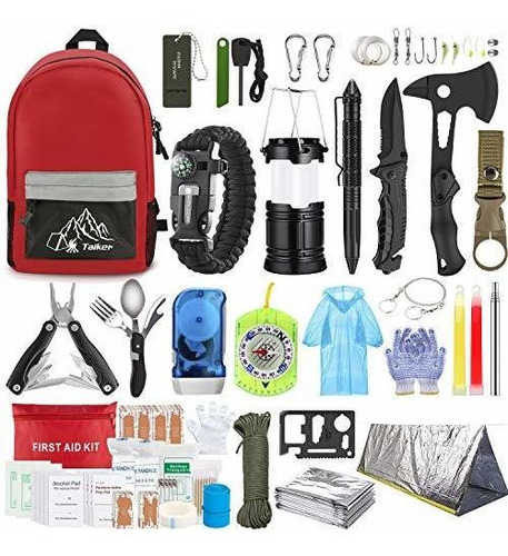 Kit De Supervivencia Emergencia 151 Piezas Camping