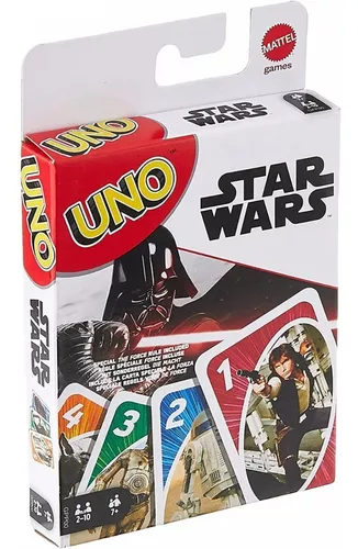 Uno jogo de cartas - uno mattel 75H - edição especial de