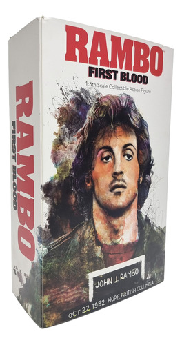 Rambo First Blood Figura Stallone Legacy 1/6 Tipo Hot Boneco