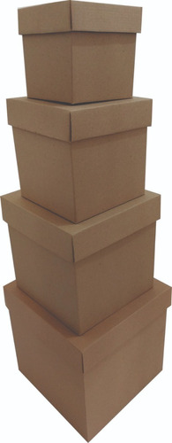 Caja Para Regalo Cubica 20x20x20 Cm (100 Pzs)